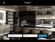 Tablet Screenshot of imagina.cl