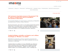 Tablet Screenshot of imagina.tv